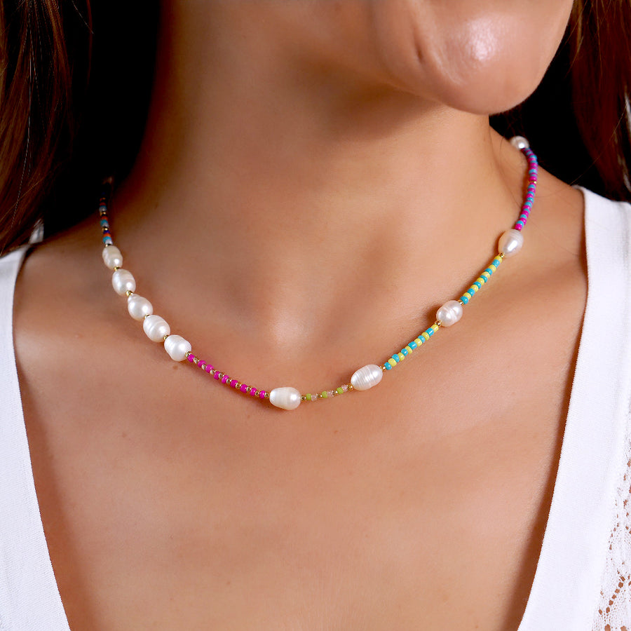 'Summertime Pearl' Halskette