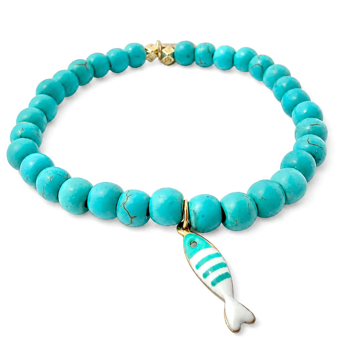 'Blue Catch' Armband