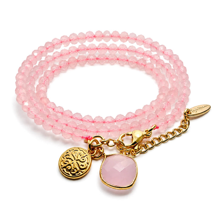 ‘Rose Daydream’ Wickelarmband