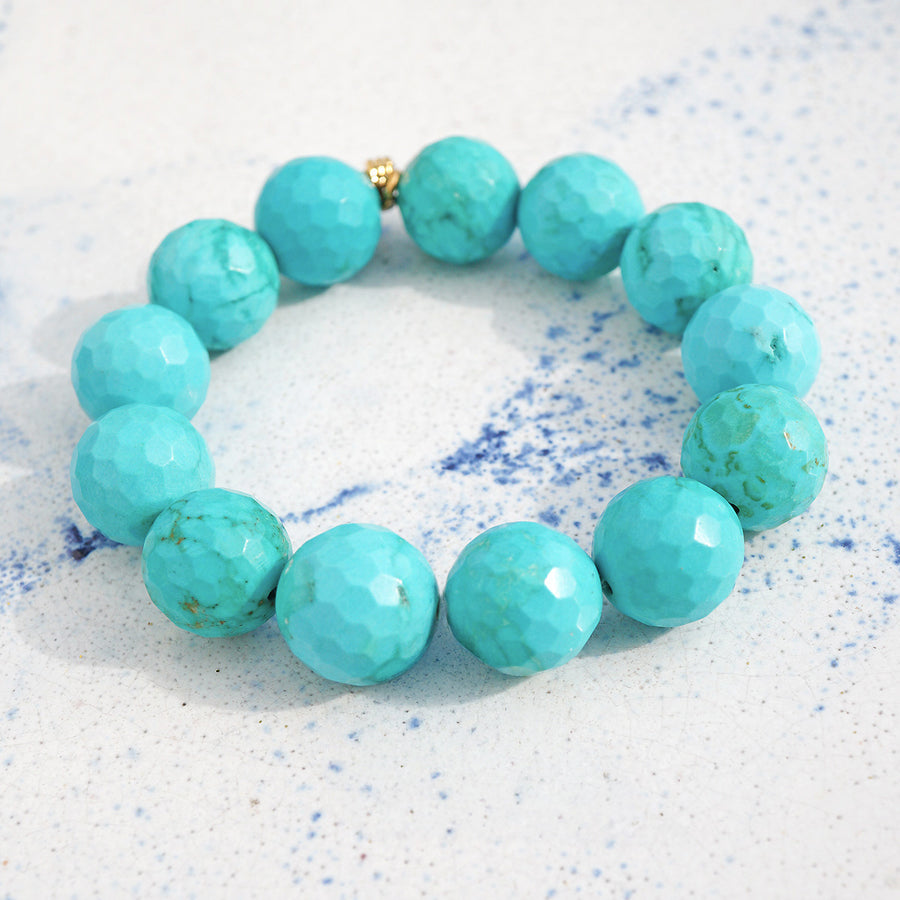 'Lagoon Dream' Kugelarmband – Türkis