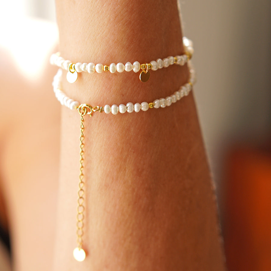 'Pure Pearl' Armband, Süßwasserperlen