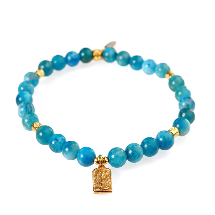 'Milos' Bracelet - Apatite