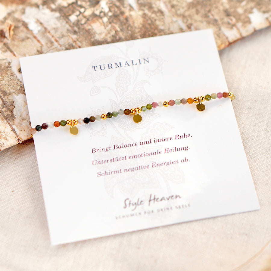 'Natural Balance' Armband aus Turmalin