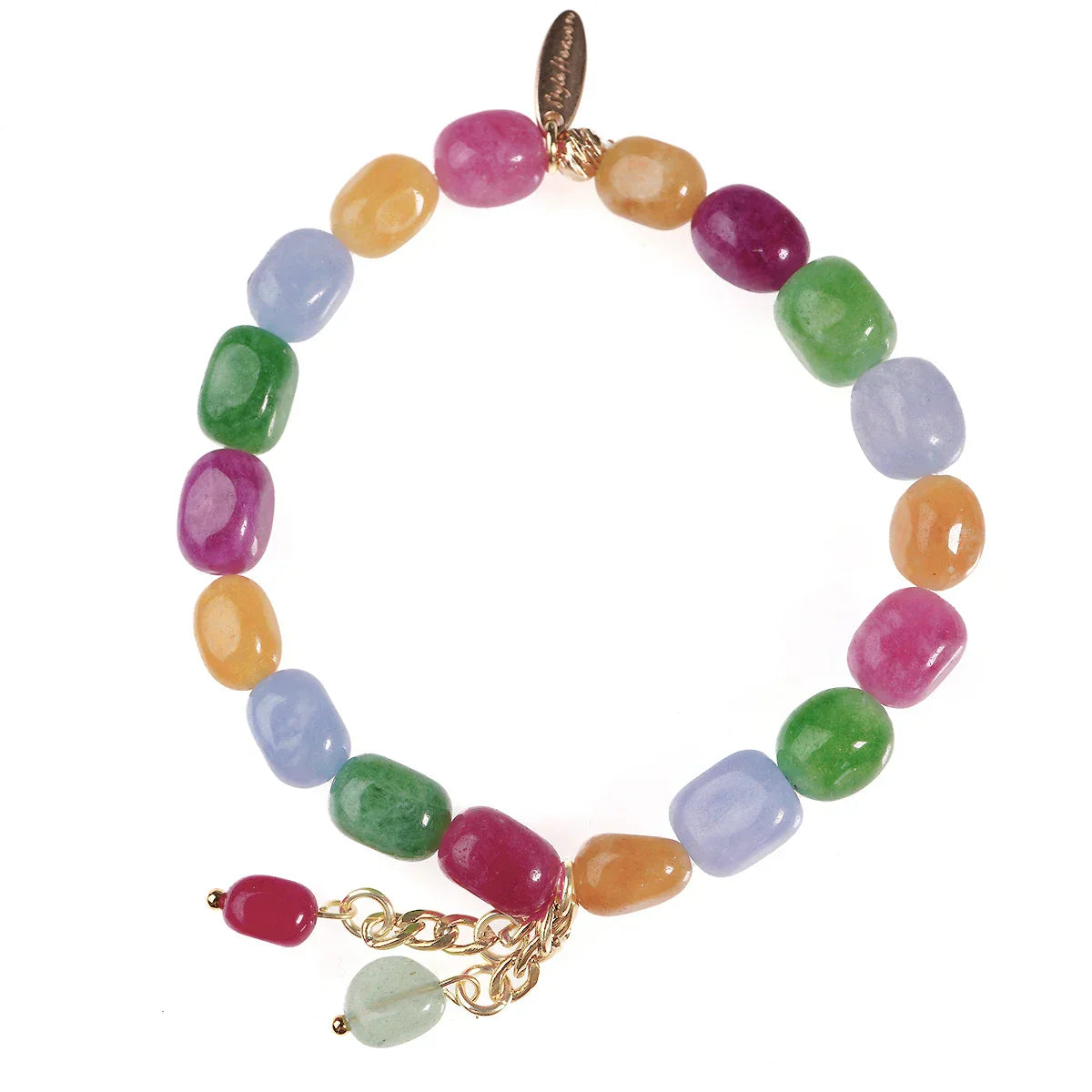 'Happy Maker‘ Armband Armband - gefärbte Jade