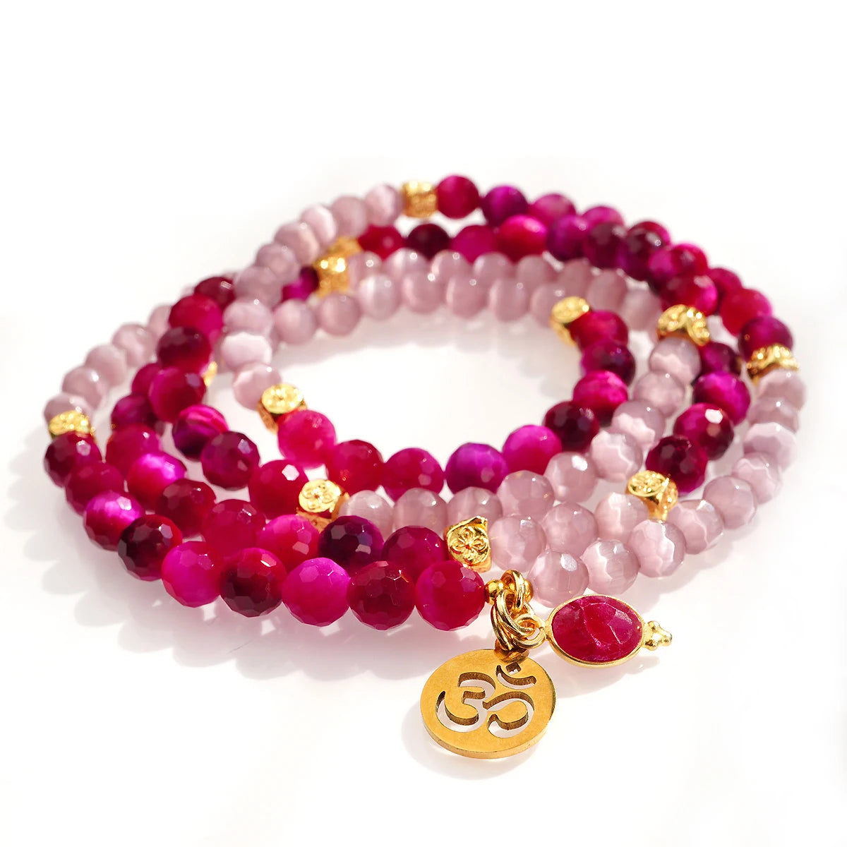 'Pure Energy' Armband - Tigerauge, Katzenauge-Quarz