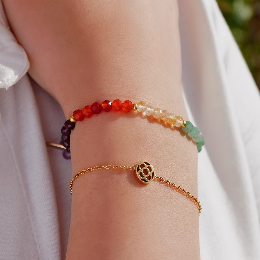 Chakra Armband - 4mm
