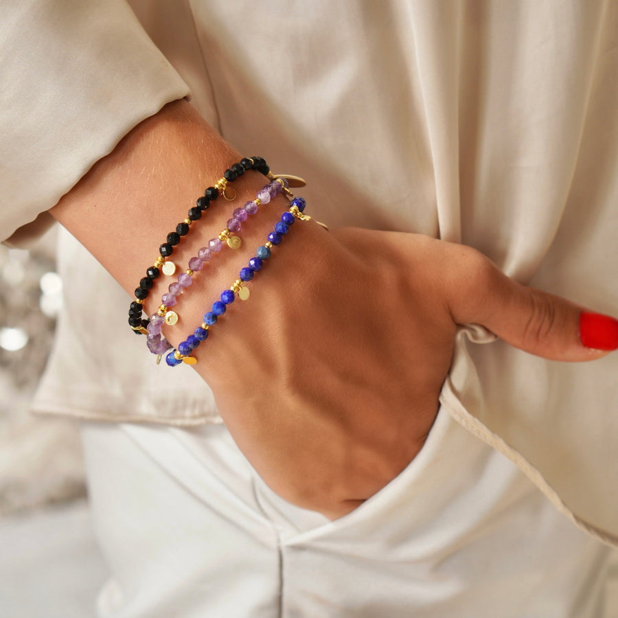 'Shades of Autumn' Armband aus Amethyst