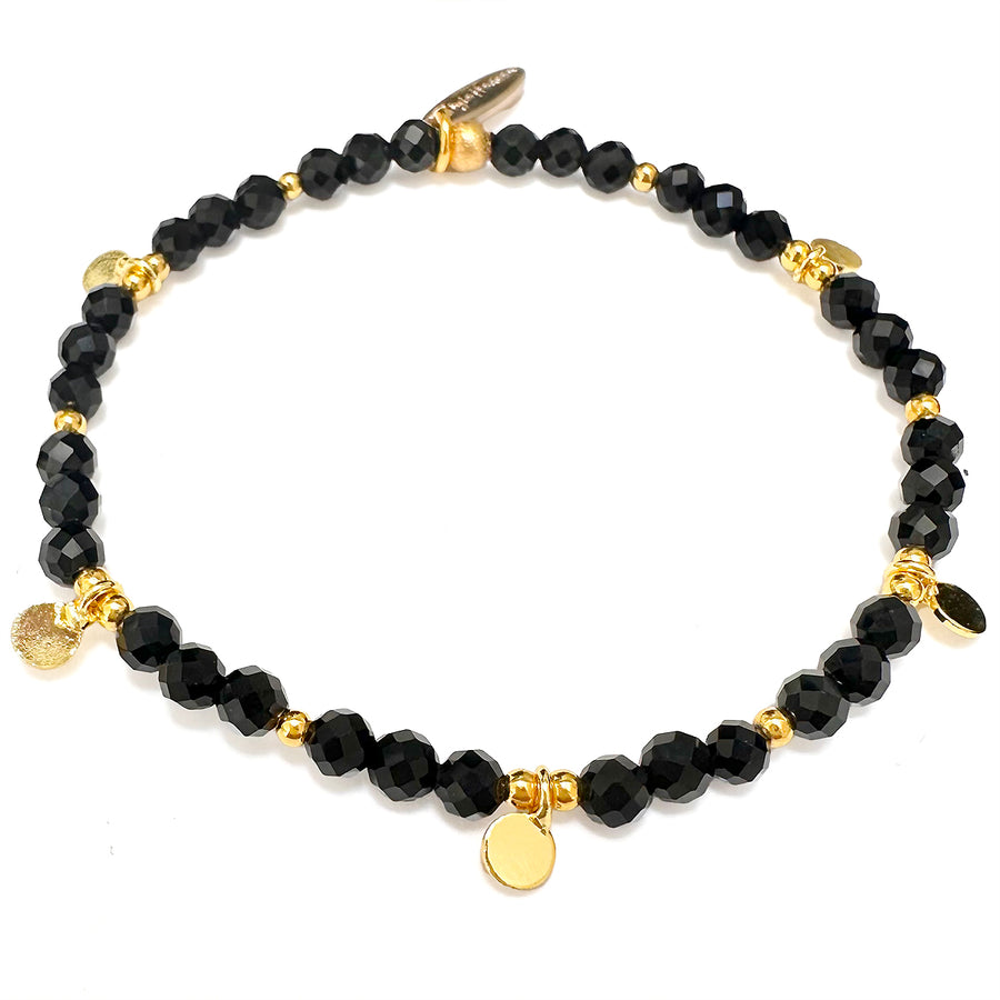 'Winter Magic' Armband aus Onyx