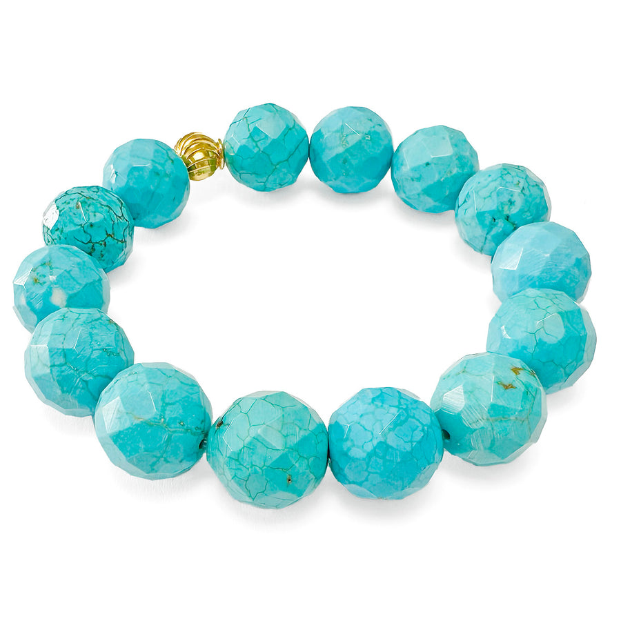 'Lagoon Dream' Kugelarmband – Türkis