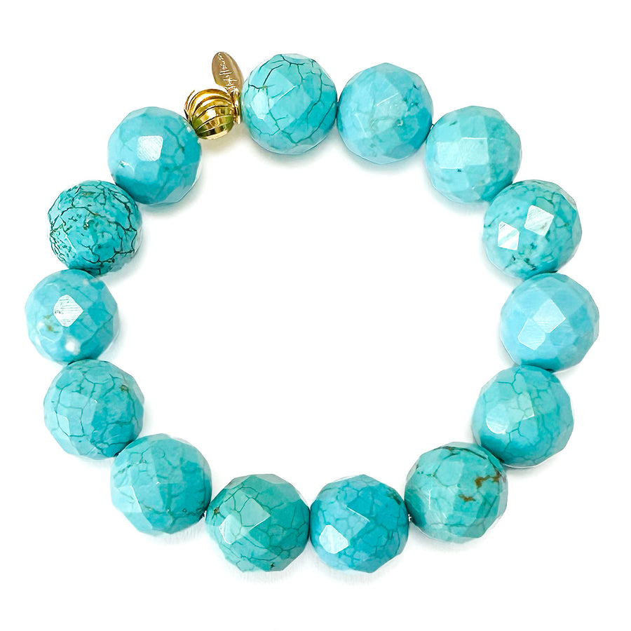'Lagoon Dream' Kugelarmband – Türkis