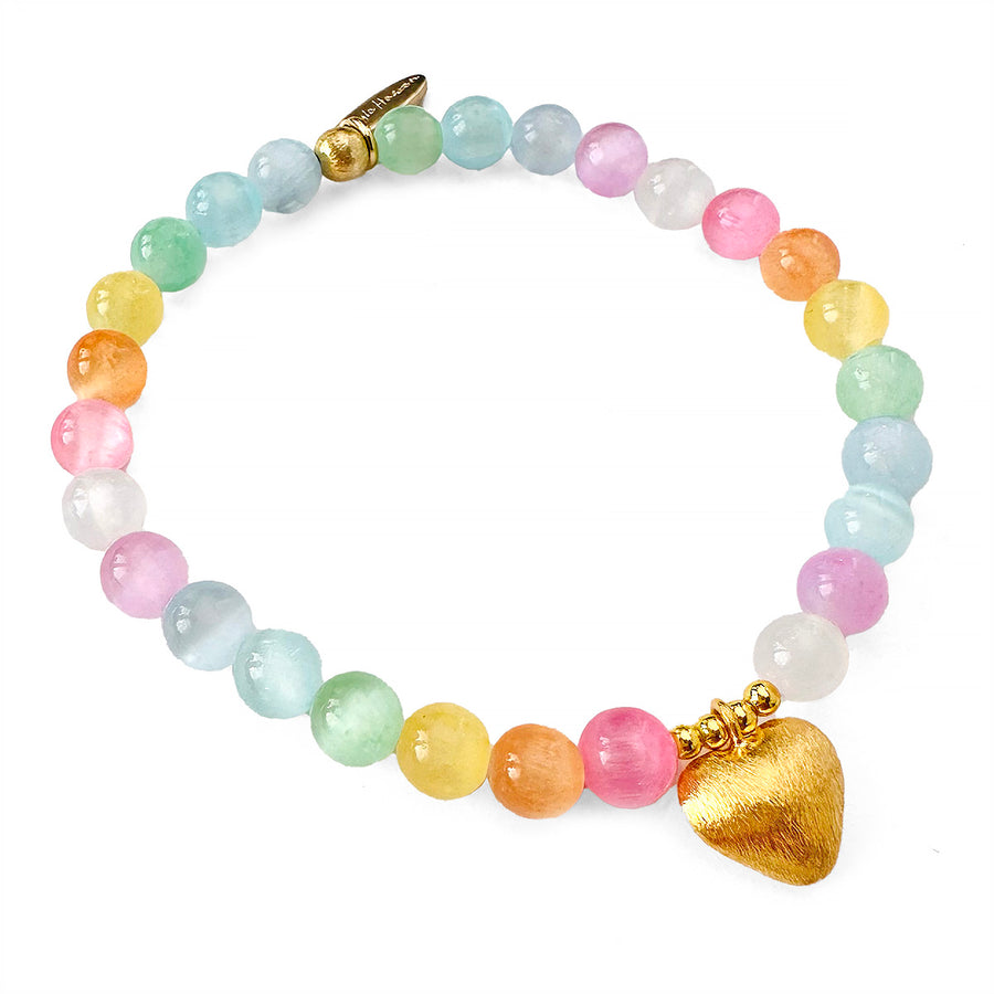 'Pastel Love' Armband, gold