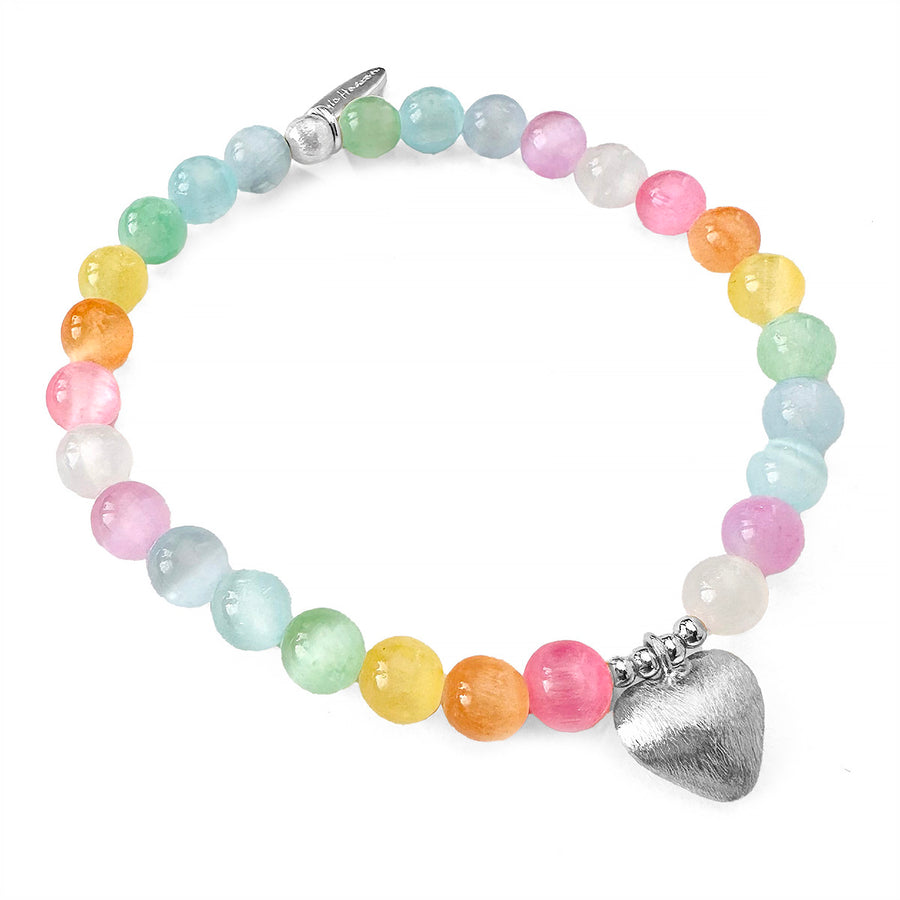 'Pastel Love' Armband, silber